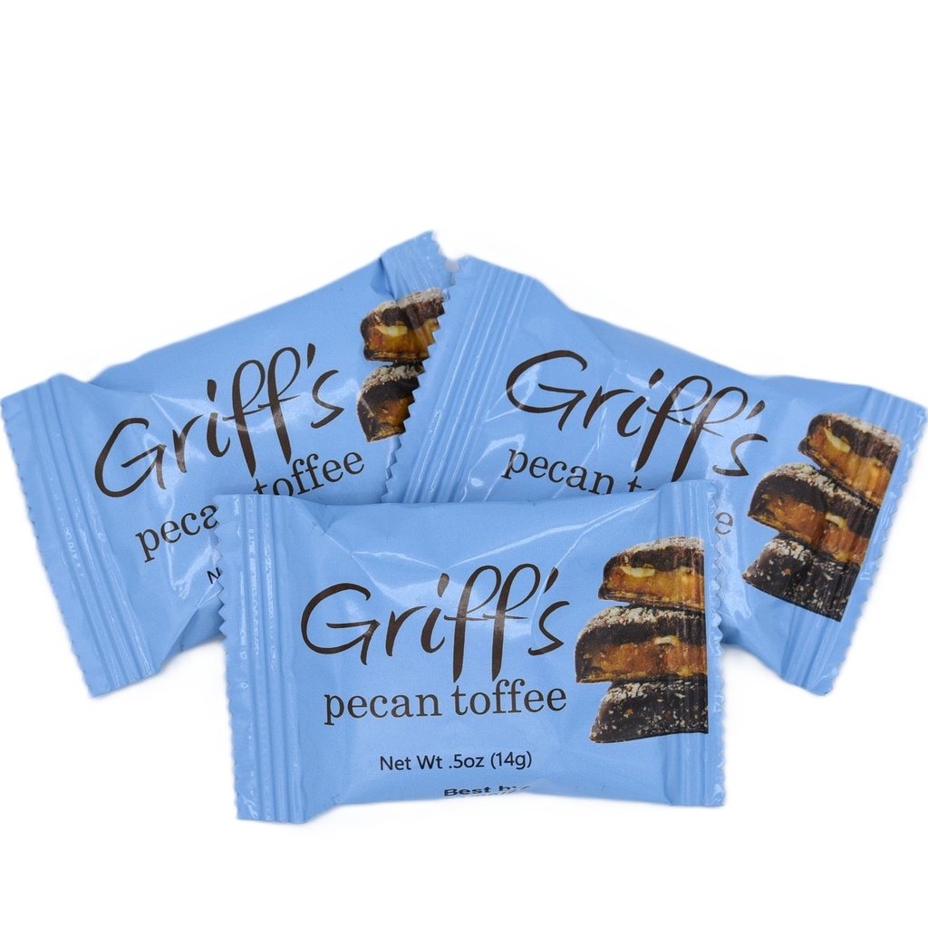 Griff's Pecan Toffee - 4.5 oz pouch (single)