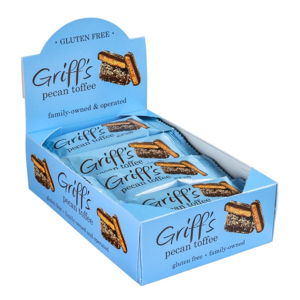 Griff's Pecan Toffee 1 oz (16 count)