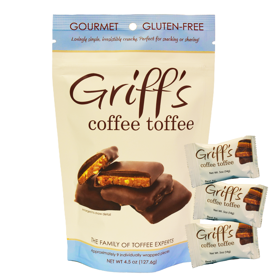 Griff's Coffee Toffee - 4.5 oz pouch (single)